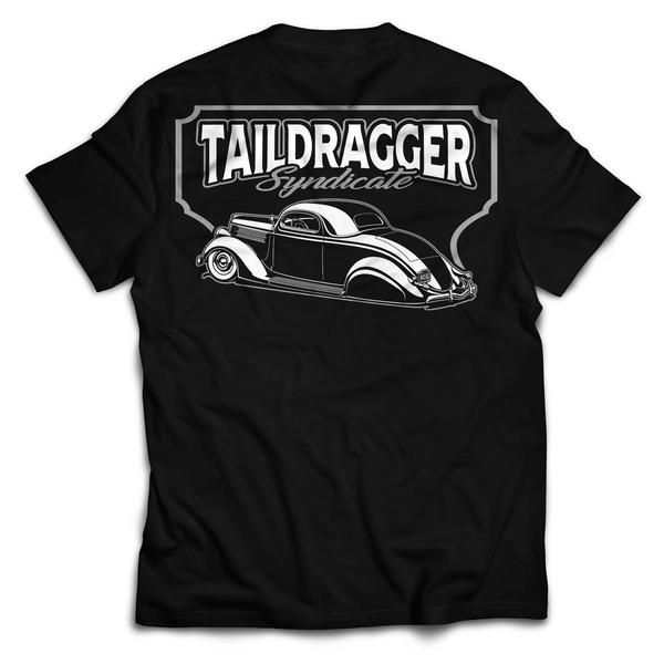 36 Kustom - Black T-Shirt / Taildragger Syndicate 36 Kustom - Black T-Shirt / Taildragger Syndicate